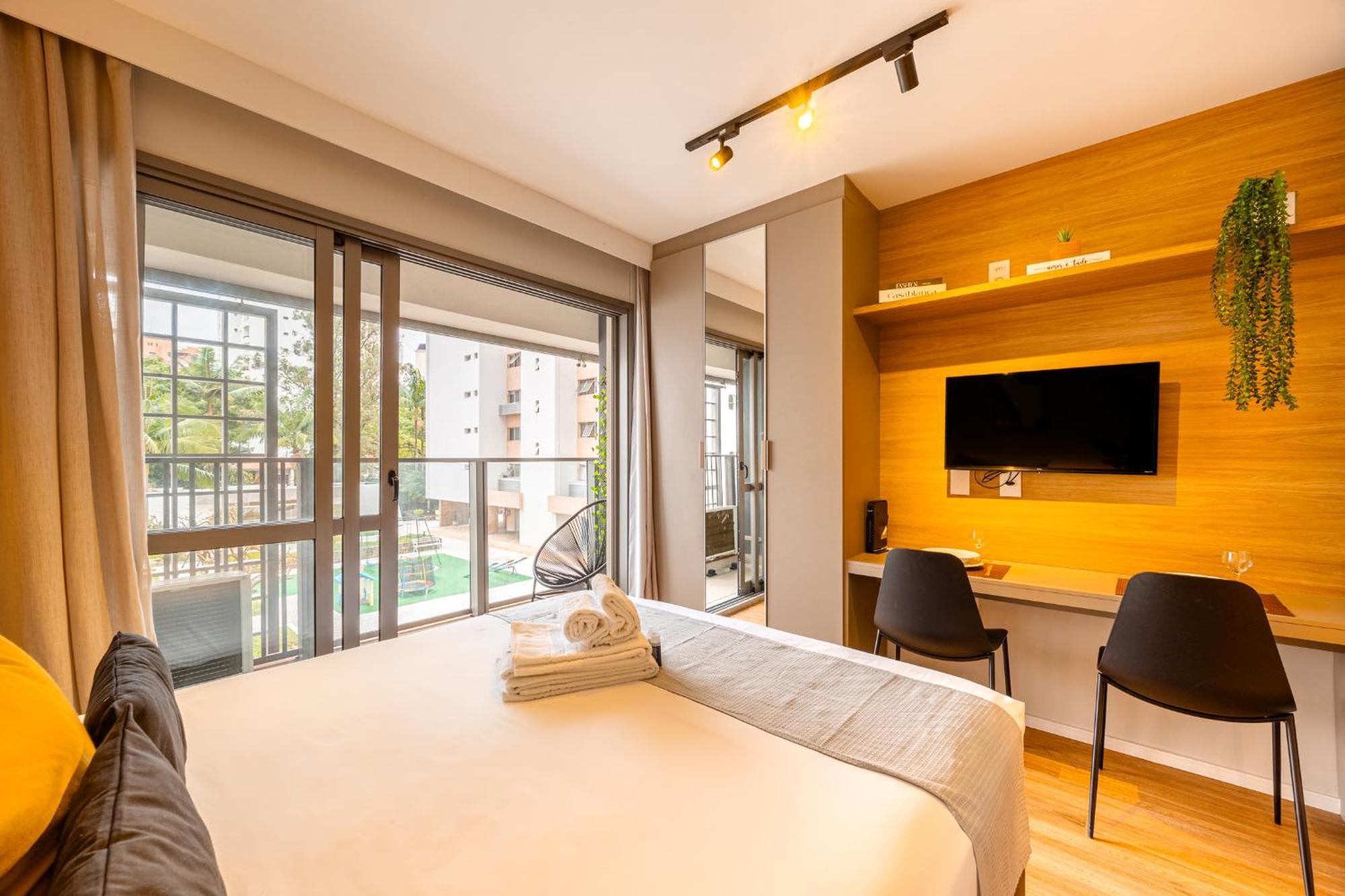 Apartamento Easy Star - Charmoso No Novo Brooklin - Is03i *
