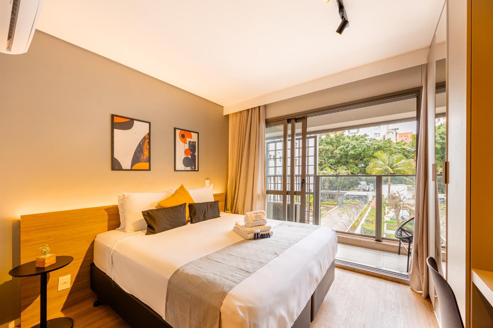 Apartamento Easy Star - Charmoso No Novo Brooklin - Is03i *